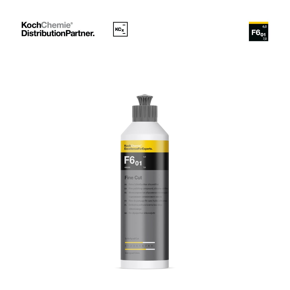 【F6.01】ファインカットコンパウンド250ml|コッホケミー