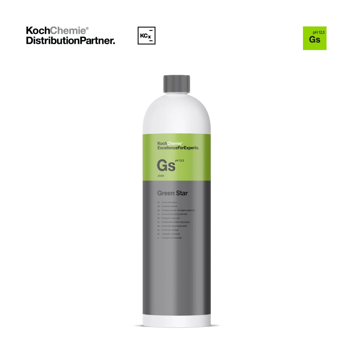 幅広い用途【Gs】グリーンスター1L｜コッホケミー