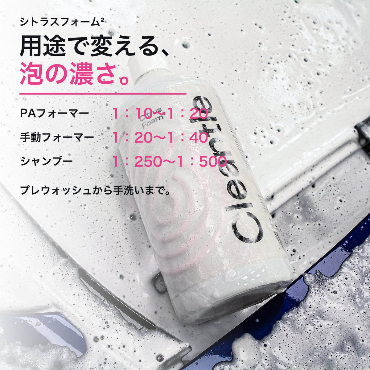 Cleantle シトラスフォーム² 商品説明画像 4
