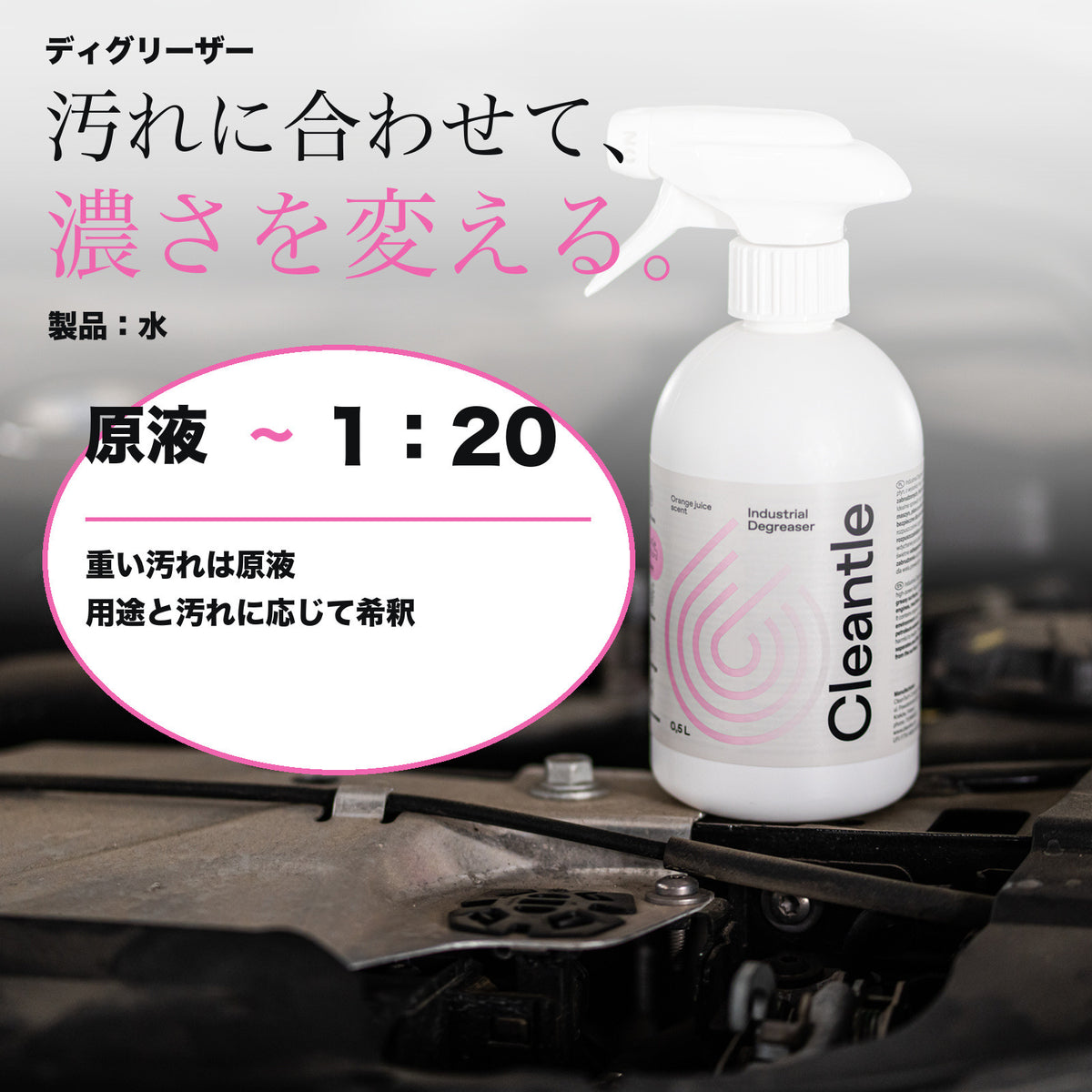 Cleantle ディグリーザー 商品説明画像 3