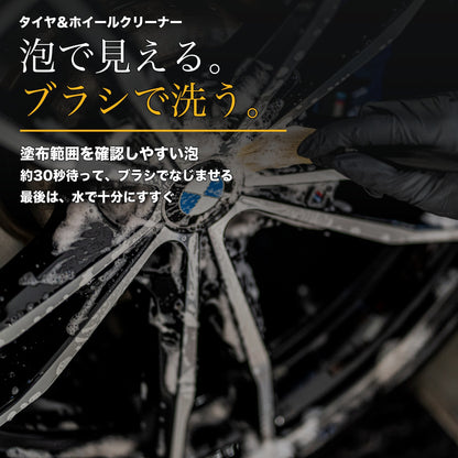 Cleantle タイヤ＆ホイールクリーナー 商品説明画像 3