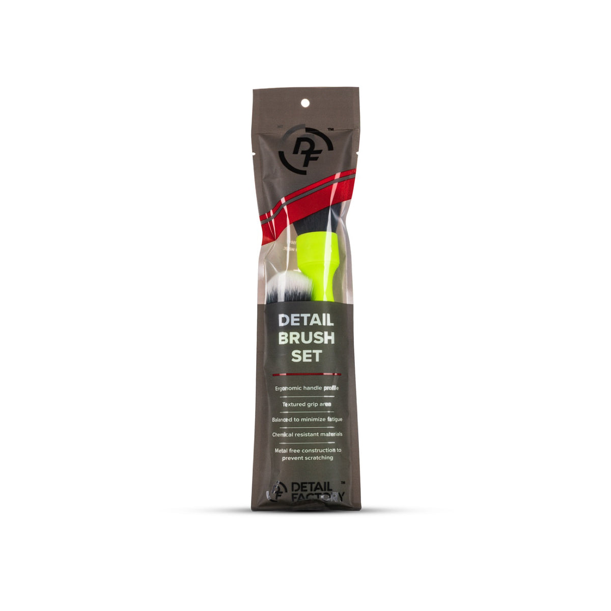 【ライムグリーン】ウルトラソフトディテーリングブラシ ロング｜ディテールファクトリー